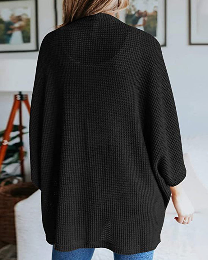 Stilla | Vaffelstrik-Cardigan