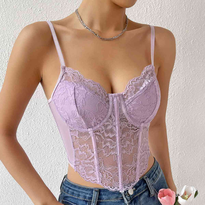 Stilla | Hals Blonde Detalje Cami