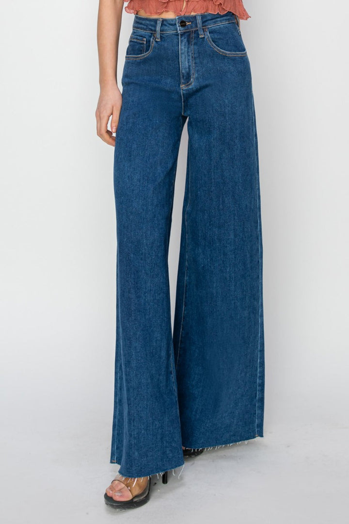 Stilla | High Rise Palazzo Jeans