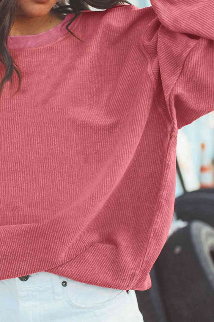 Stilla | Rund Hals Drop Shoulder Sweatshirt