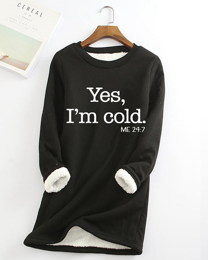 Stilla | Sweatshirt med engelsk tryk