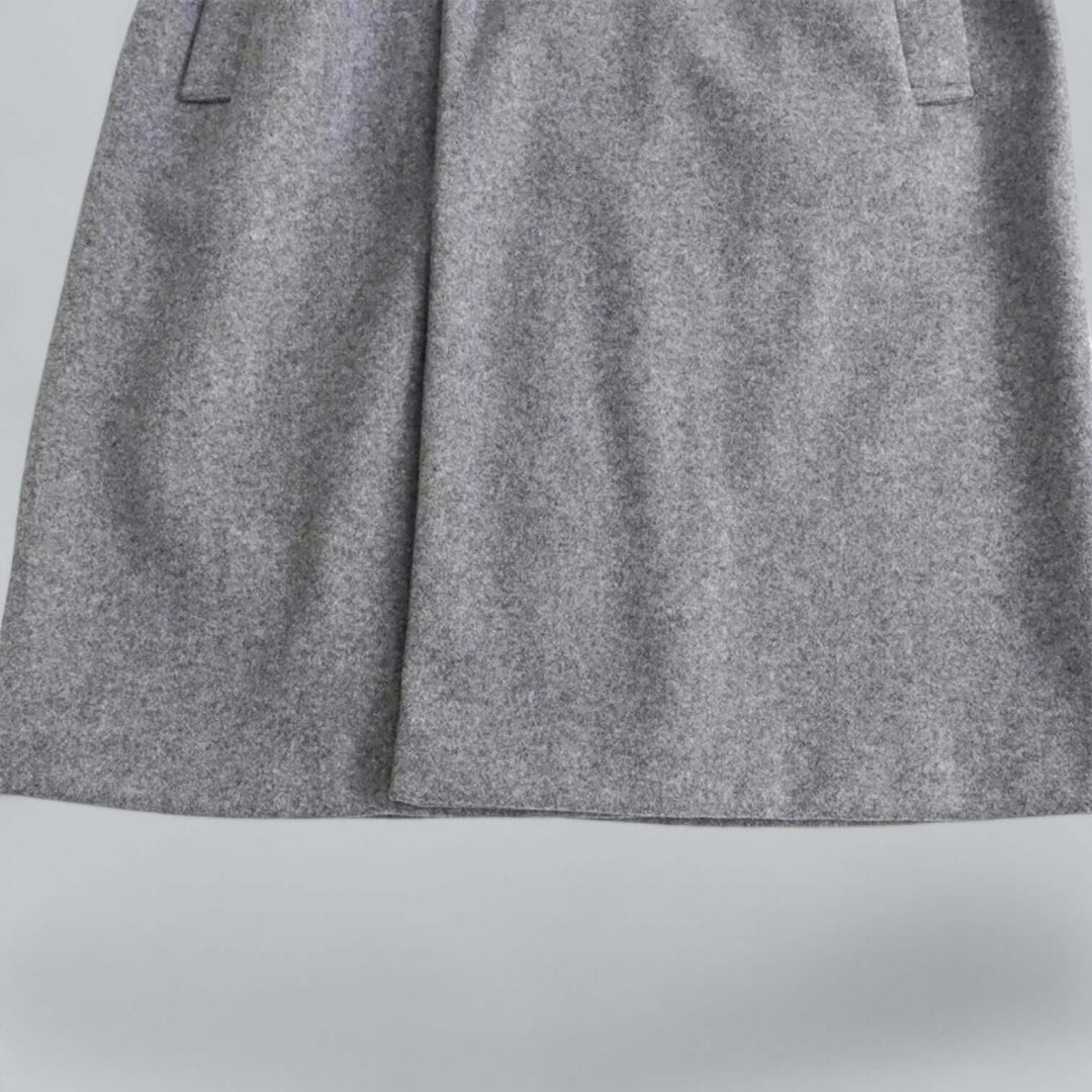Stilla | Dame Hoodie Lang Trenchcoat