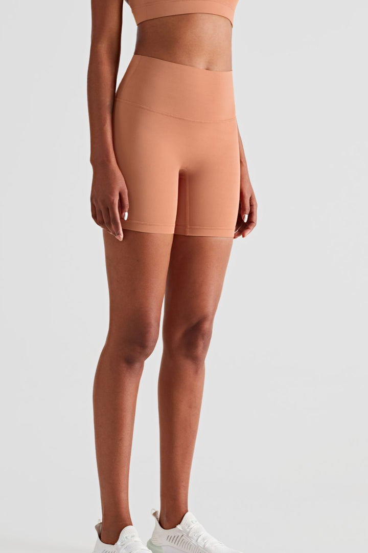 Stilla | Rise Elastisk Talje Biker Shorts