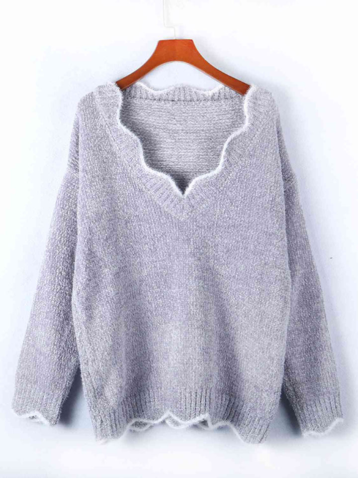 Stilla | Dropped Shoulder Langærmet Sweater