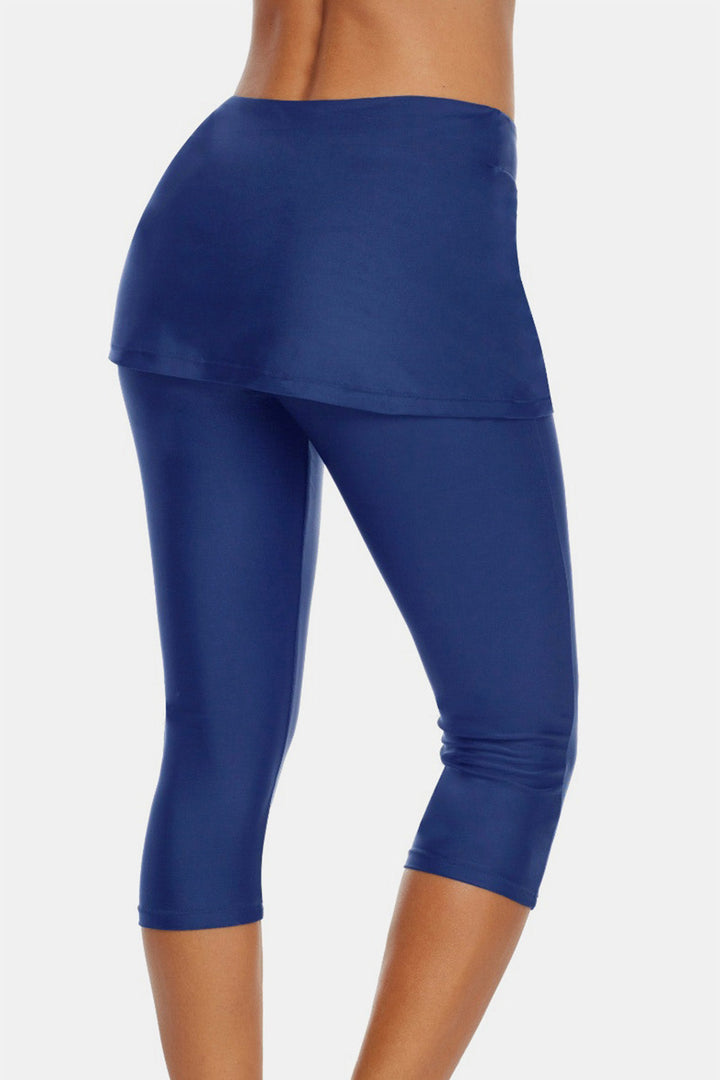 Stilla | Mid-rise Talje Svøm Capris