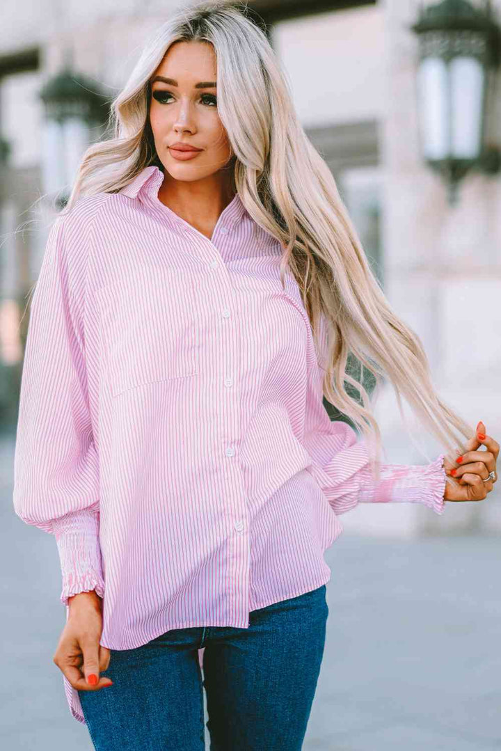 Stilla | Lantern Sleeve Krave Skjorte