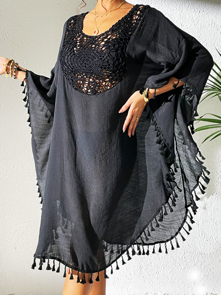 Stilla | Cutout Scoop Neck Cover-up Kjole
