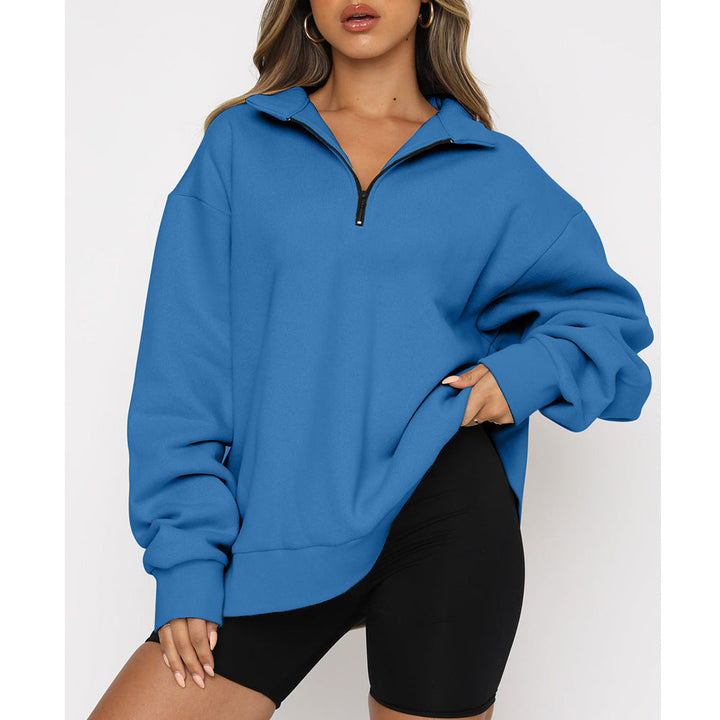 Stilla | Sweatshirt med Krave til Kvinder