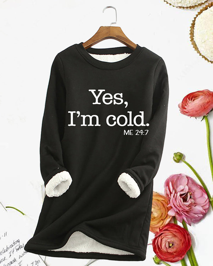 Stilla | Sweatshirt med engelsk tryk