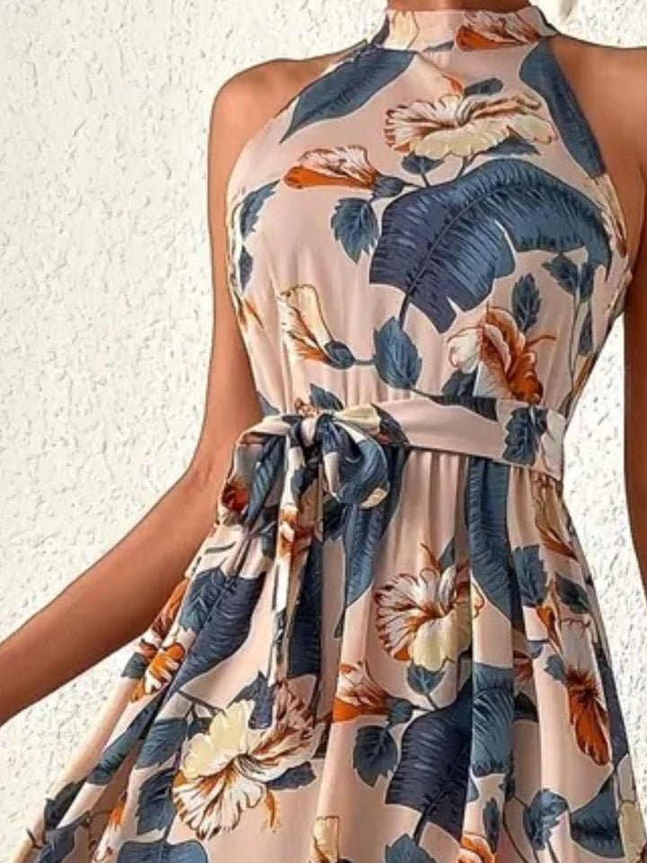 Stilla | Floral Ærmeløs Kjole