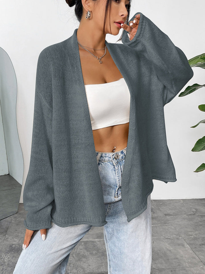 Stilla | Front Drop Skulder Cardigan