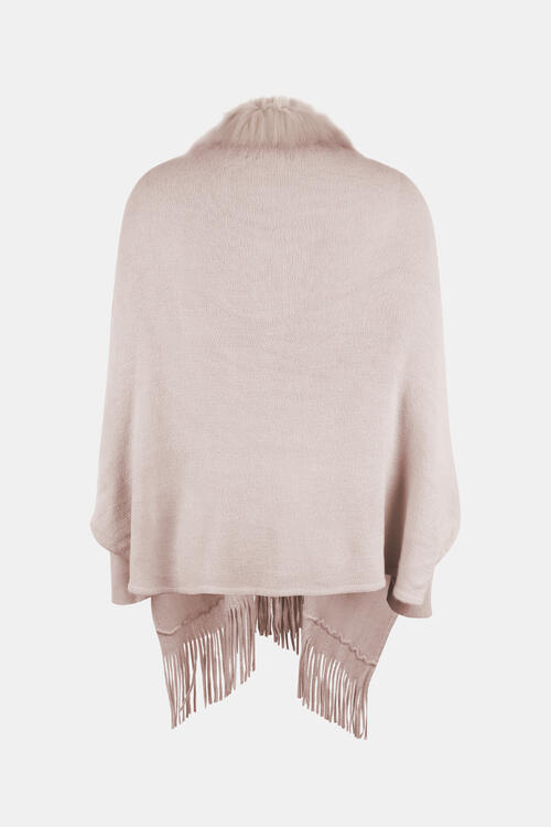 Stilla | Åben Front Langærmet Poncho