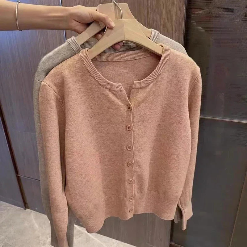 Stilla | Cozy Chunky Strik Uld Cardigan Trøje
