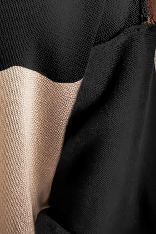 Stilla | Block Exposed Seam Langærmet Sweater