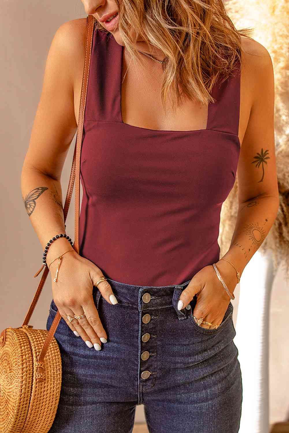 Stilla | Square Neck Bodysuit