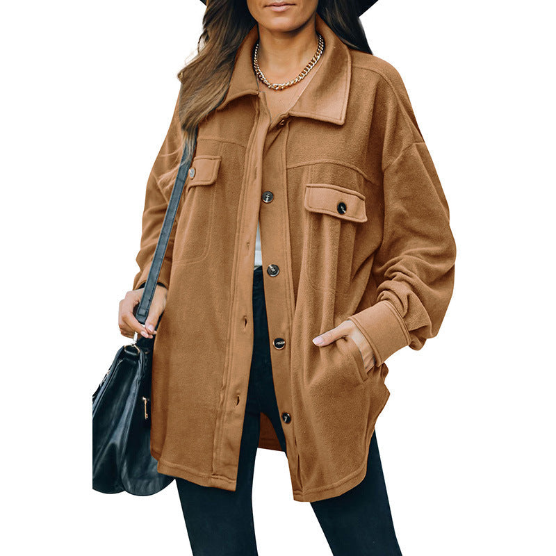 Stilla | Fleece-Knap-Jakke.