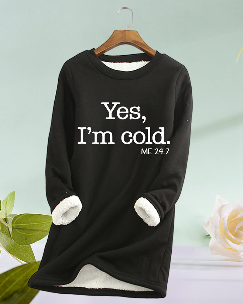 Stilla | Sweatshirt med engelsk tryk