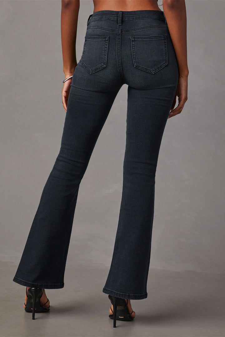 Stilla | Bootcut Jeans med Lommer