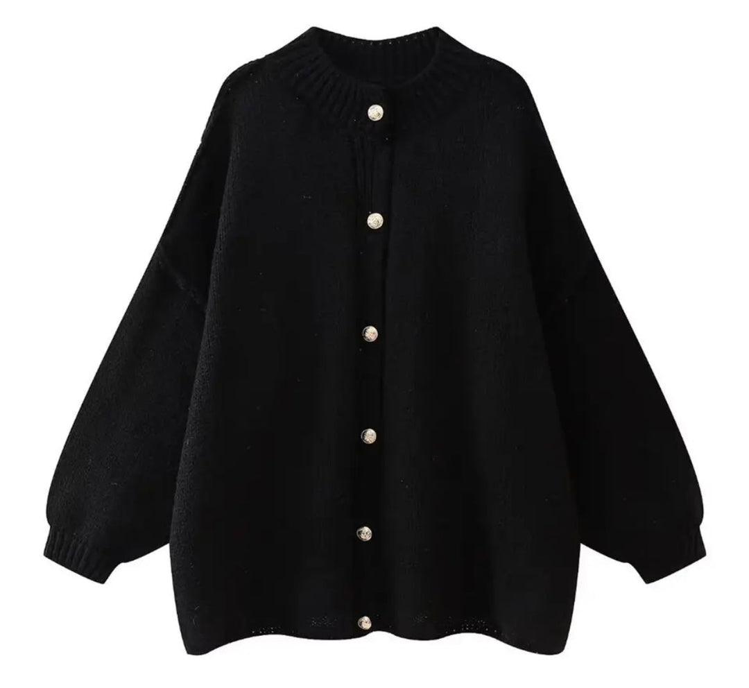 Stilla | Cozy Oversized Strikcardigan Sweater