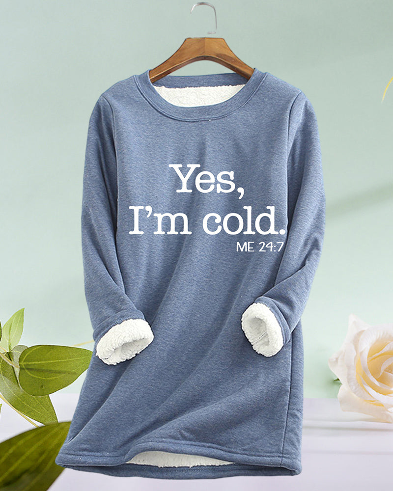 Stilla | Sweatshirt med engelsk tryk