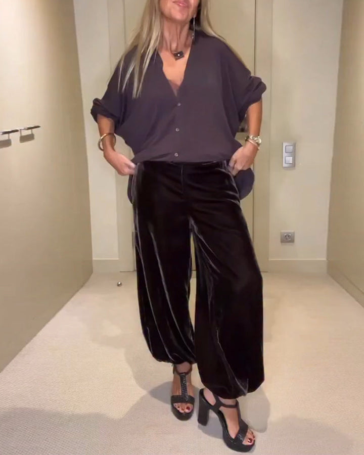 Stilla | Trendy Samt Baggy Lækkert