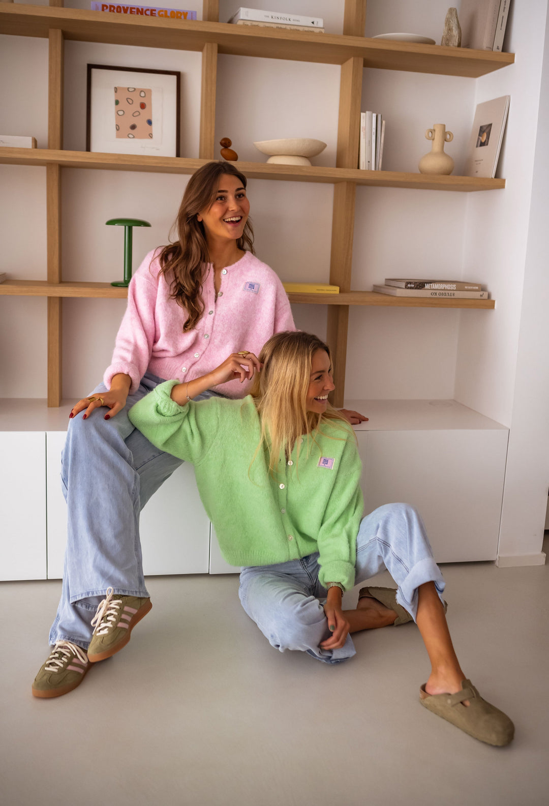 Stilla | Chic Pink Quilted Cardigan til Lagdelte Looks