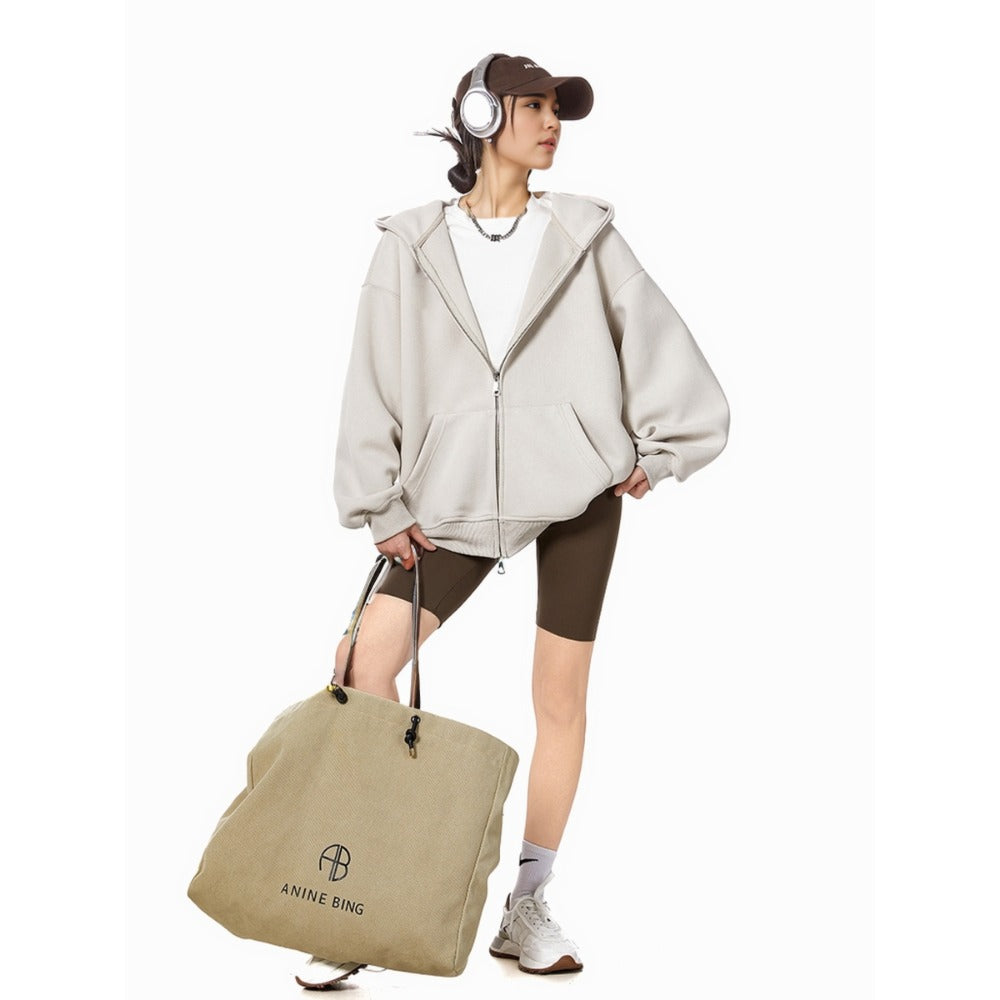 Stilla | Hoodie med Lynlås til Damer