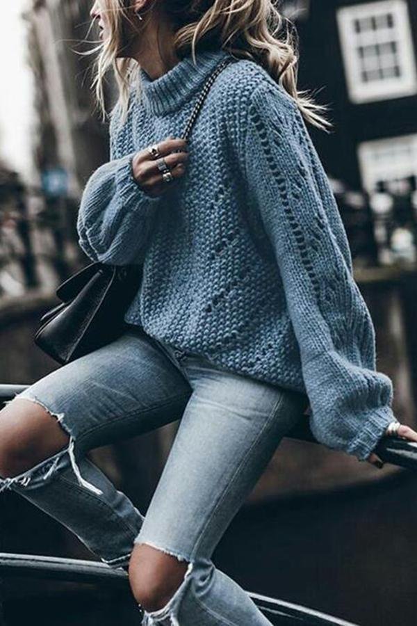 Stilla | Enkel Elegant Pullover Stil
