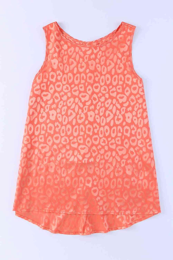 Stilla | Days Leopard Rund Hals Tank
