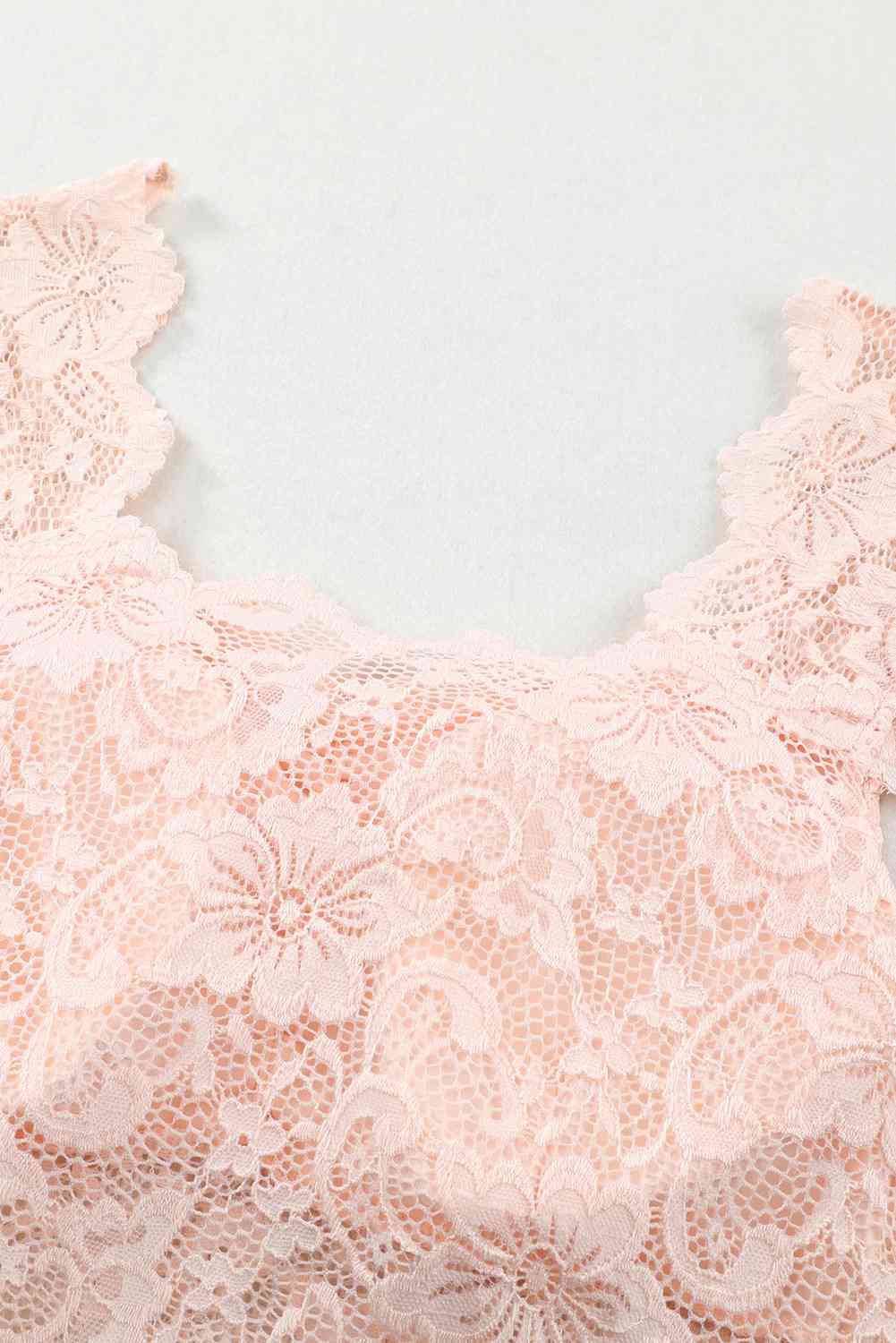 Stilla | Sweetheart Hals Blonder Bodysuit