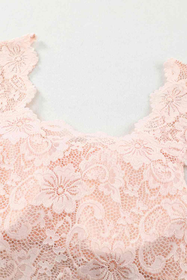 Stilla | Sweetheart Hals Blonder Bodysuit
