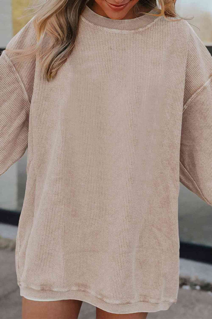 Stilla | Rund Hals Drop Shoulder Sweatshirt