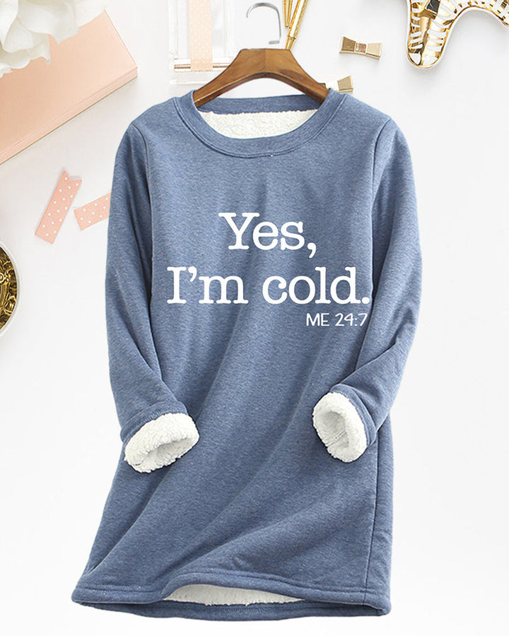 Stilla | Sweatshirt med engelsk tryk