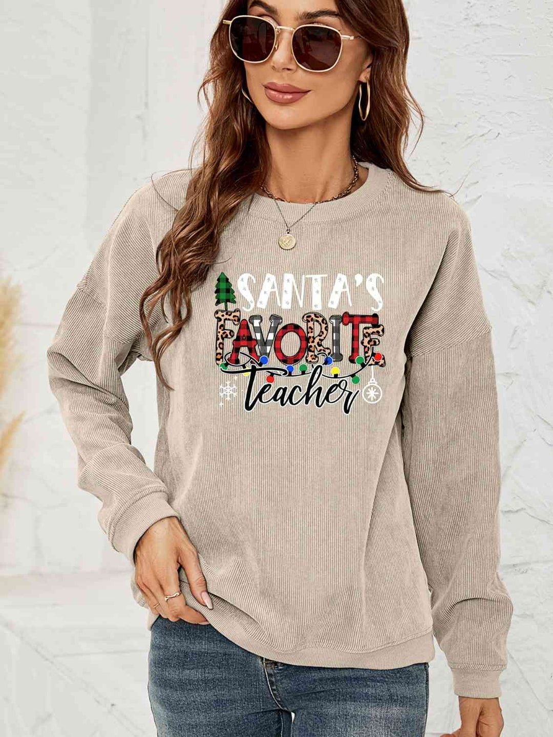 Stilla | Favorit Lærer Grafisk Sweatshirt