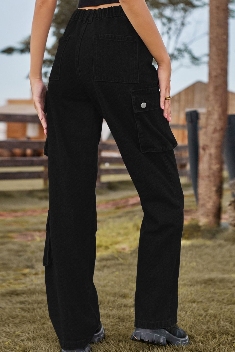 Stilla | Fit Lange Jeans Med Lommer
