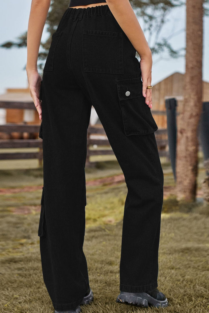 Stilla | Fit Lange Jeans Med Lommer