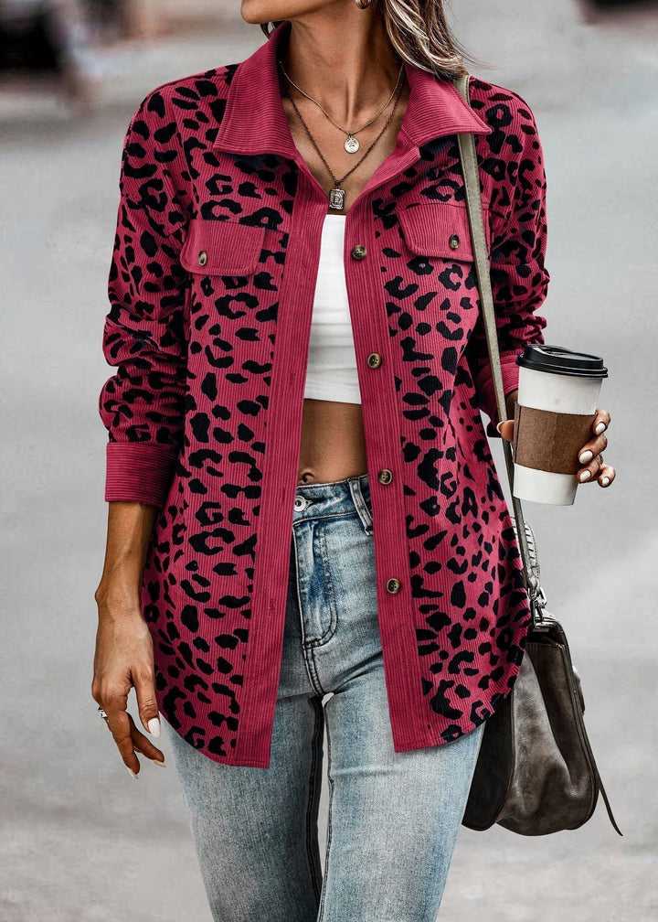 Stilla | Stilfuld Leopardjakke Med Moderne Snit