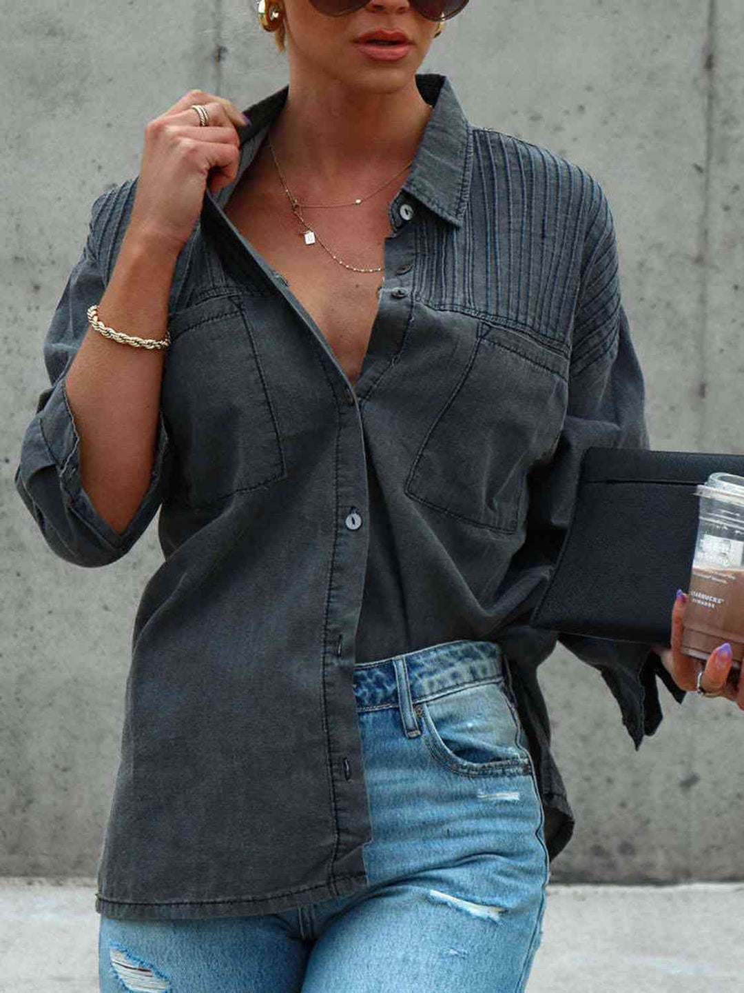 Stilla | Front Krave Denim Jakke