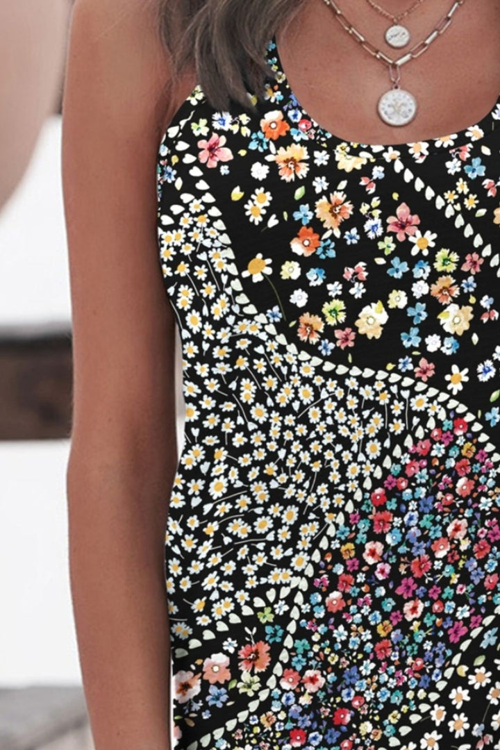 Stilla | Floral Bred Strop Tank