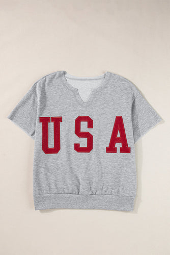 Stilla | Notched Kortærmet T-shirt