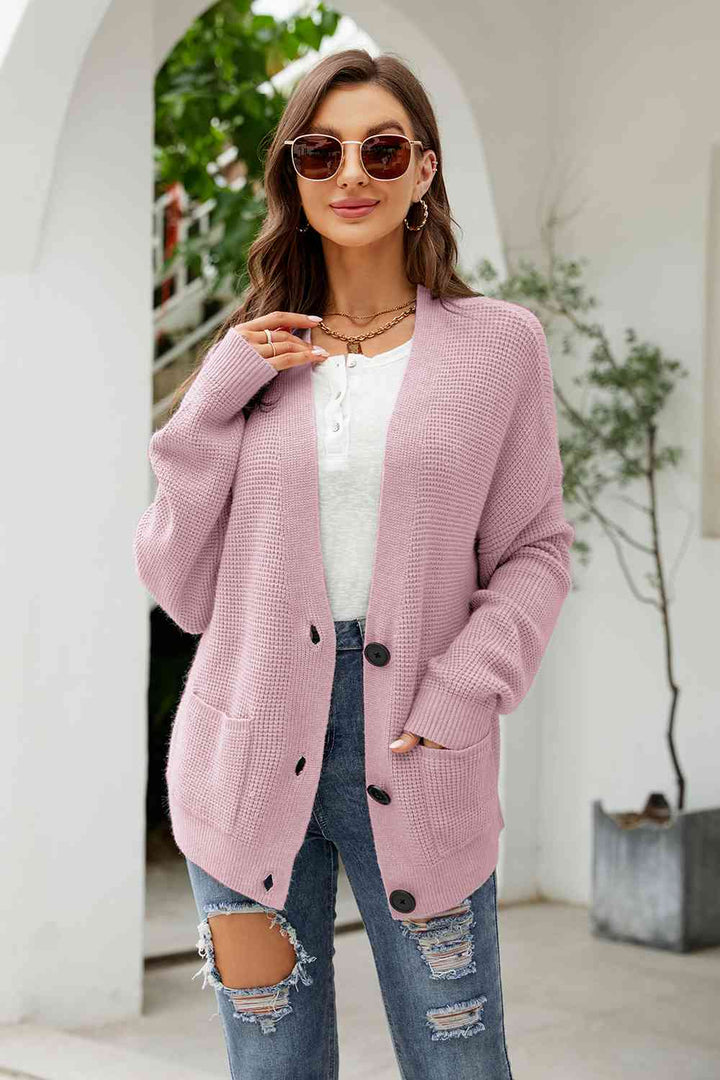 Stilla | up Drop Shoulder Langærmet Cardigan