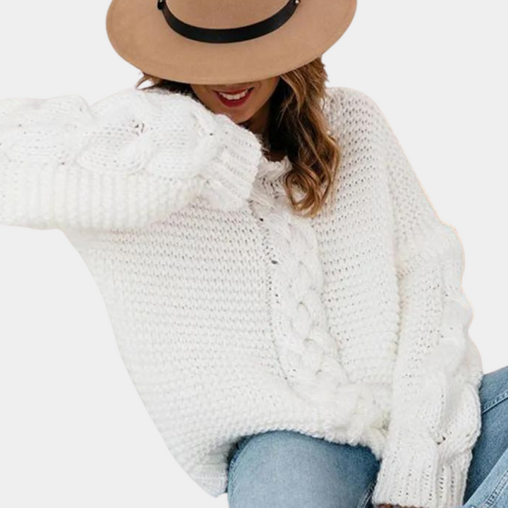 Stilla | Moderigtig Strikket Sweater til Kvinder