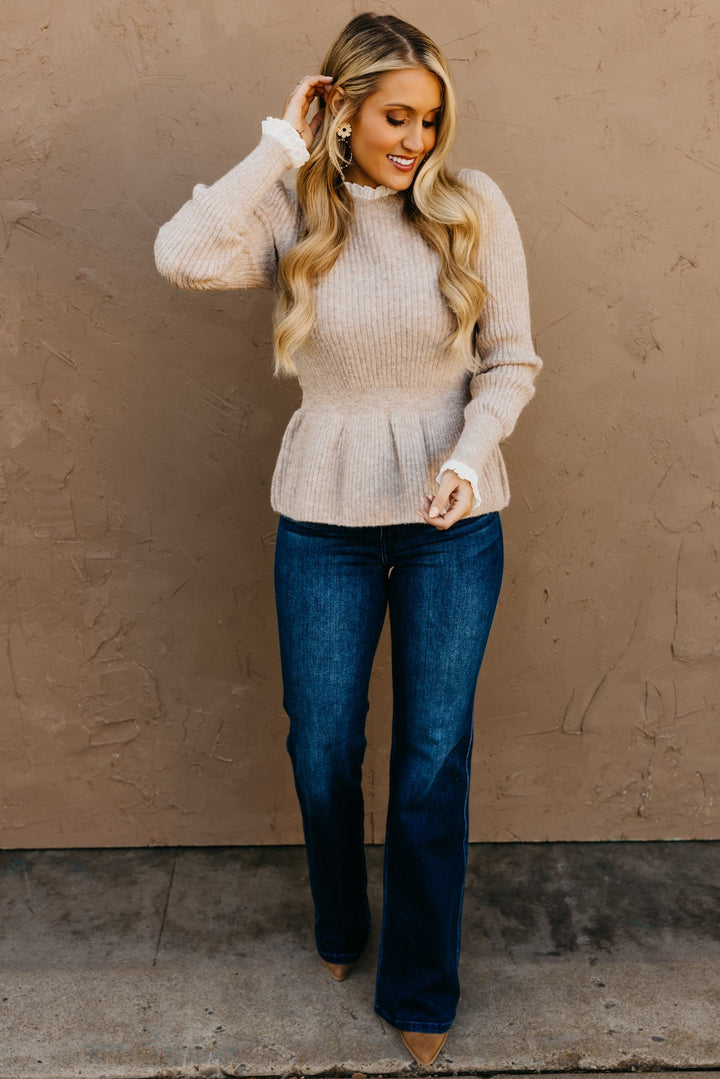 Stilla | Rynket skørt pullover