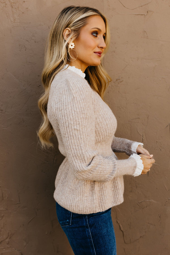 Stilla | Rynket skørt pullover