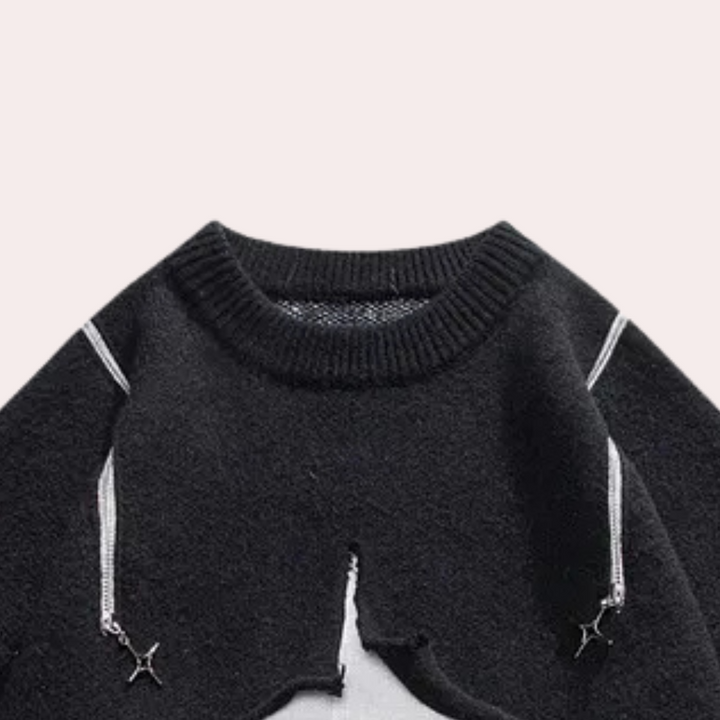 Stilla | Løs Rundhals Sweater til Mænd