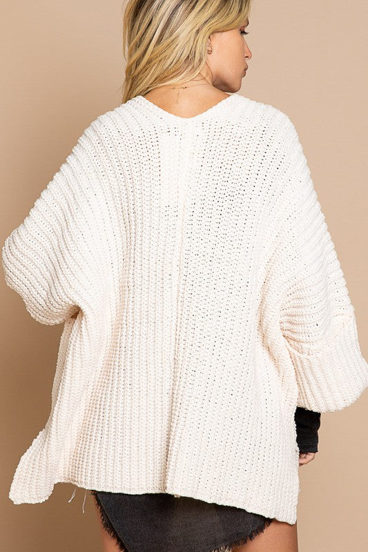 Stilla | Ærmegarn Med Lomme Cardigan