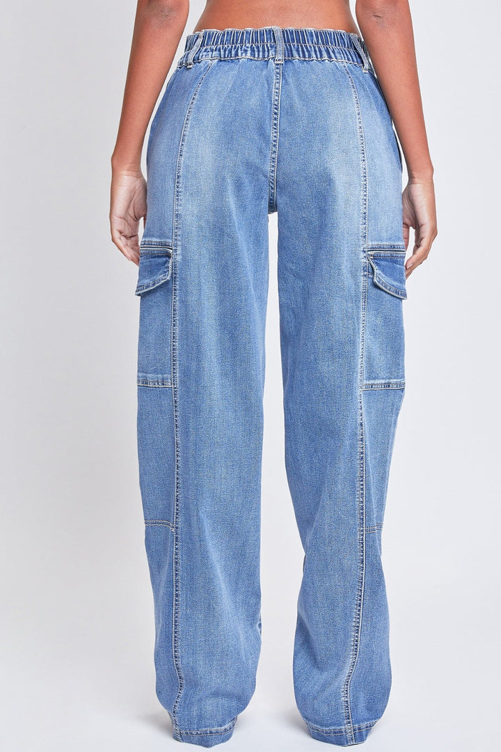 Stilla | Jeanswear High-Rise Straight Cargo Jeans