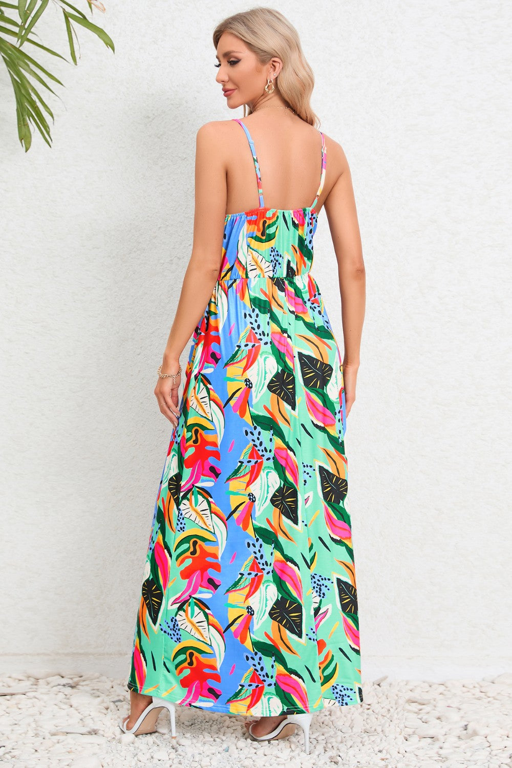Stilla | Surplice Maxi Cami Kjole