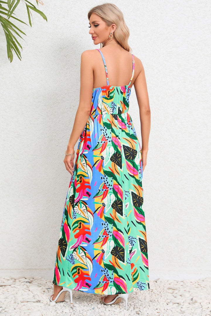 Stilla | Surplice Maxi Cami Kjole