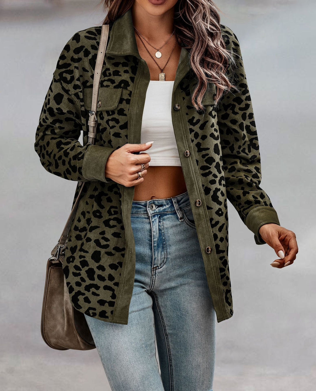 Stilla | Stilfuld Leopardjakke Med Moderne Snit